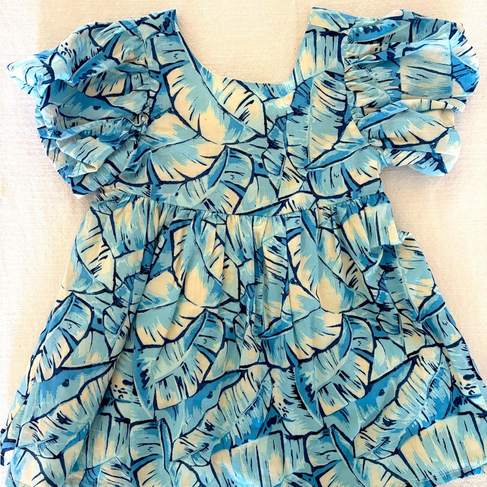 New without tags Janie and Jack Palm Leaf Dress